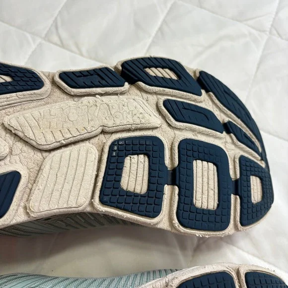 HOKA One One Bondi 7 Blue Haze Women's 8 Running Shoes Cushioned - Wear Noted - Picture 9 of 16